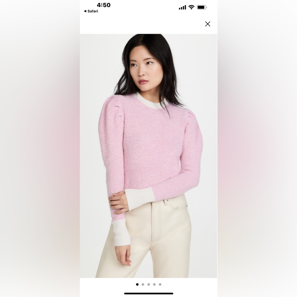 worn once autumn cashmere sweater